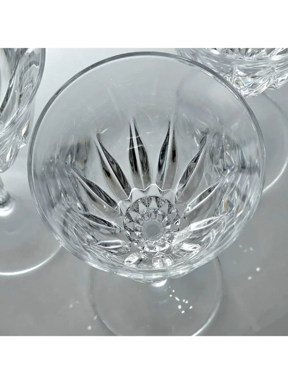3 Cristal d'Arques Castel Wine Glasses 8